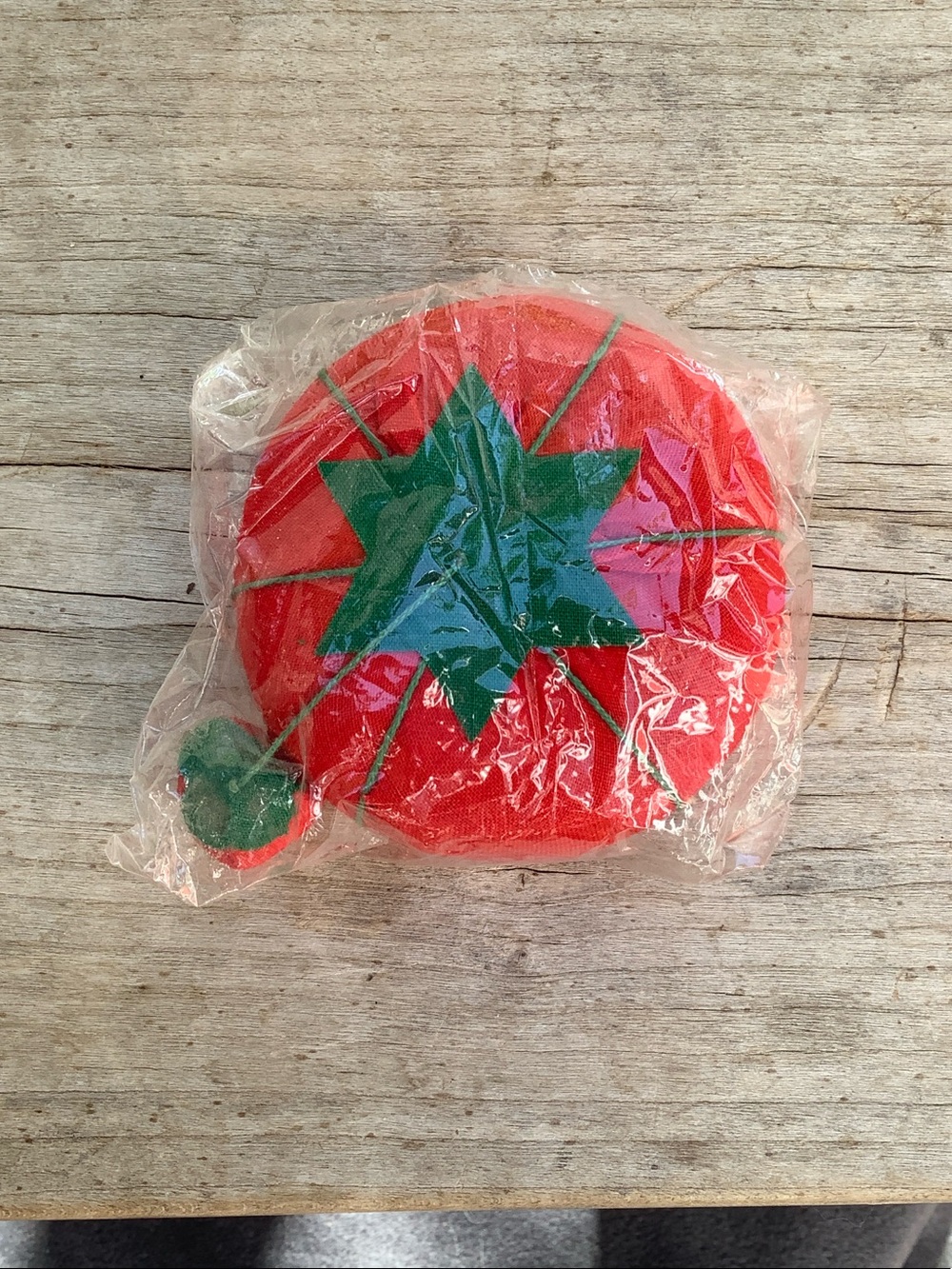 VTG Tomato Pincushion Never Used